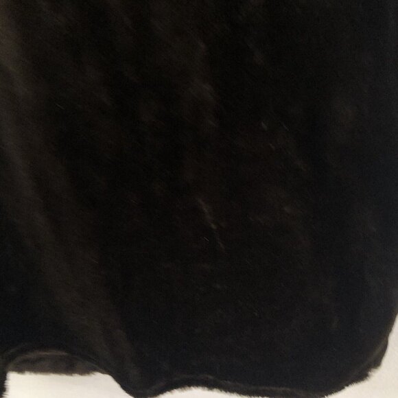 Vintage Carol Wier Vegan Fur Vest Womens Extra Large Brown Faux USA Mobwife - Picture 12 of 13